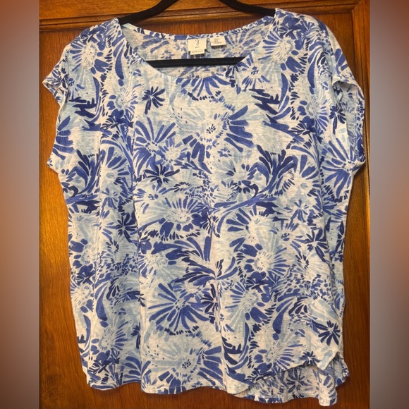 Joie 100% Linen Pullover Blouse- Large - Picture 1 of 5